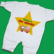My 1st Christmas Star Personalized Romper 61504X